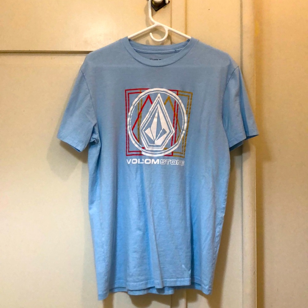 Volcom Stone Baby Blue Tee Shirt